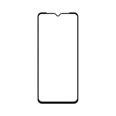 Folie Protectie Ecran OEM pentru Xiaomi Redmi 9A / Xiaomi Redmi 9C, Sticla securizata, Full Face, Full Glue, 5D, 0.3mm, Neagra
