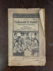 Ioan Mihalcescu Varlaam si Ioasaf (1921) foto