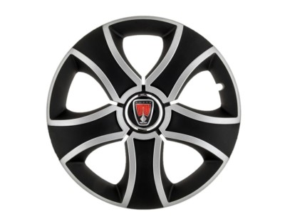 Set 4 capace roti Bis Gri-Negru R16 pentru gama auto Range Rover foto