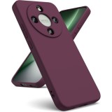 Husa Compatibila cu HONOR Magic 8 Lite, TPU Dark Cherry, Slim Soft Touch, Anti-Soc, ALC Mobile