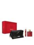 Cumpara ieftin Set cadou Versace Eros Flame (Apa de parfum 100 ml + Apa de parfum 10 ml + Geanta cosmetice), pentru barbati
