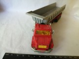 Bnk jc Majorette 3063 - Scania Trailer Dump Truck Gray/Red - 1/60, 1:60