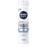 Cumpara ieftin Nivea Men Sensitive gel pentru bărbierit pentru barbati 200 ml