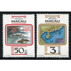 Macau 1982 - Harti vechi, geografie, serie neuzata