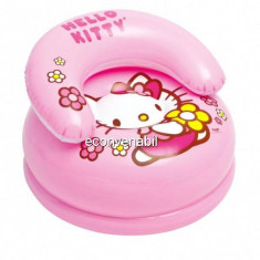 Fotoliu Gonflabil Copii Intex 48508 Hello Kitty foto