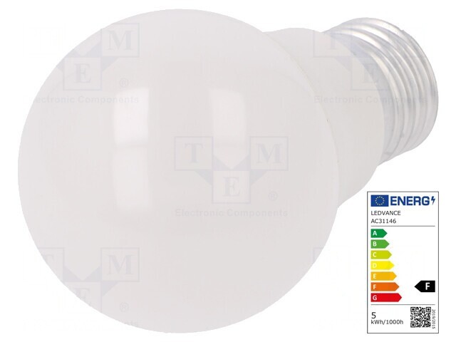 Lampă LED E27 5,5W 4000K 470lm