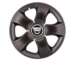 Cumpara ieftin Set 4 capace roti Bis Negru R16 pentru gama auto Dacia, Autohelix MSA