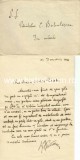 NI1192 Dr Gheorghe Z Petrescu către preot Constantin Bobulescu, scrisoare olografă, 1941