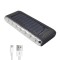 Baterie portabila 20000mAh DDY802, 2xUSB, panou solar, lanterna