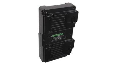PATONA Premium Adaptor Hot Swap V-mount pentru 2 baterii / baterie cu funcție de &amp;icirc;ncărcare - Patona Premium foto