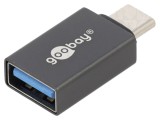Adaptor OTG Goobay USB 3.0 USB A la USB C Aurit Metalic 56621
