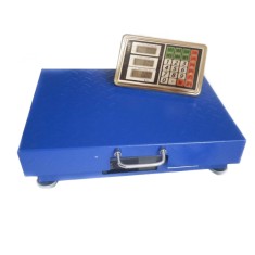 Cantar electronic Wi-Fi tip valiza Lider, 600 kg, platforma 45 x 60 cm, indicator G5, display LCD, 2 adaptoare incluse, husa display