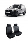 Cumpara ieftin Set huse scaune din piele fata Dacia Dokker Van 2012-2020 (1+1)