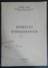 Myh 624 - EXERCITII STENOGRAFICE - Aurel Boia - ED 1946