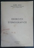 myh 624 - EXERCITII STENOGRAFICE - Aurel Boia - ED 1946