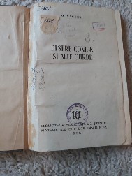 Despre conice si alte curbe foto