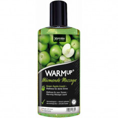 Ulei de Masaj Erotic WarmUp Green Apple, 150ml