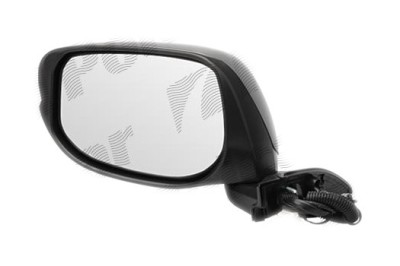 Oglinda exterioara Honda Jazz/Fit (Ge), 10.2008-01.2011, partea Dreapta, culoare sticla crom , sticla convexa, cu carcasa grunduita, ajustare electri foto