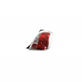 Stop spate lampa Fiat 500 (312), 03.2007-08.2015 HATCHBACK, partea Dreapta, cu lampa ceata, carcasa Neagra, fara suport becuri, TYC 11-11283-21-2