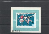 ROMANIA 1974 LP 852 CAMPIONATUL MONDIAL DE FOTBAL COLITA MNH