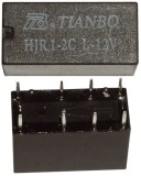 12VDC 1A-120V RELEU 720R 20X10X11 HJR1-2C-L-12VDC TIANBO