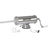Cumpara ieftin Aparat Umplut Carnati Manual Ertone ERT-MN 415, 2.5 Kg, Aluminiu, 3 Palnii (15/19/22mm), Ventuza+Clema Prindere, Profesional