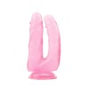 Dildo Rosy Double Candy Rubber
