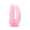 Dildo Rosy Double Candy Rubber