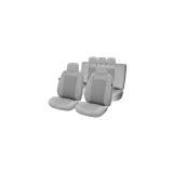 Set Huse Scaun Auto Lux GRI UMB3 Autohelix MSA - Material Textil, Universale, Compatibile AIRBAG