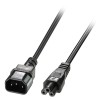 Cablu alimentare UPS C14 la IEC C5 T-M 1m, Lindy L30340