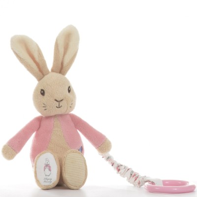 Jucarie din plus atasabila, Flopsy Rabbit, 20 cm foto