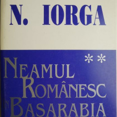 Neamul romanesc in Basarabia, vol. II – N. Iorga