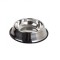 Bol inox pentru animale 500 ml, antiderapant, 22 cm Ropet
