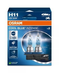 Set Becuri Osram H11 Cool Blue Intense Next Gen 55W foto