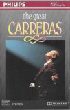 Jos&eacute; Carreras - The Great Carreras, Caseta audio