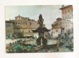 FA154 - Carte Postala - ITALIA - Roma Sparita. Piazza Barberini, necirculata