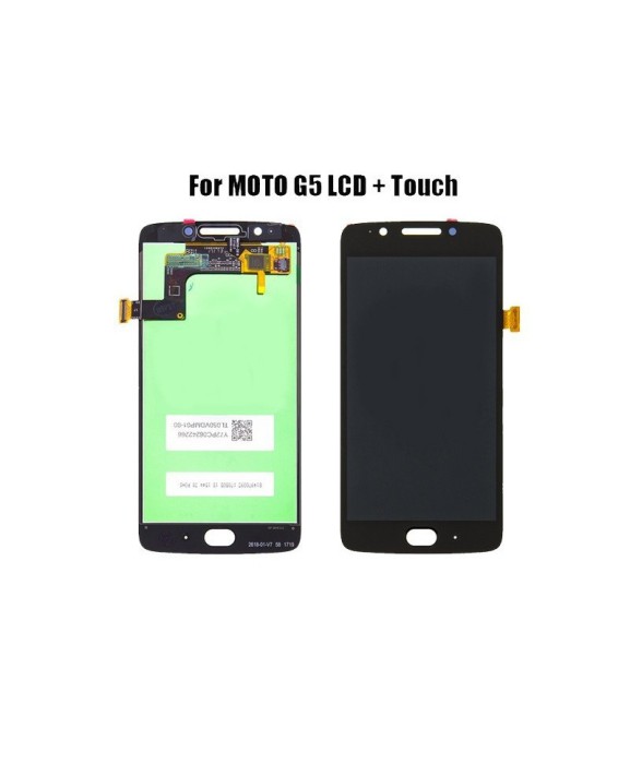 Ecran LCD Display Complet Pentru Motorola Moto G5 XT1672 Negru