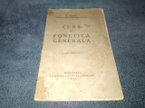 AL ROSETTI - CURS DE FONETICA GENERALA 1930