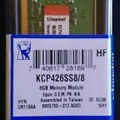 Memorie laptop Kingston 8GB DDR4 2666MHz SODIMM, sigilate