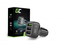 Incarcator auto cu 3xUSB si Quick Charge 3.0 foto