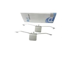 Kit reparatie placute frana fata, ERT, Audi A3 A4 A6 A8 Fiat Grande Punto Opel Vectra C, Peugeot 406; Renault Saab; Seat VW Eos, Golf 5, Passat, Volv
