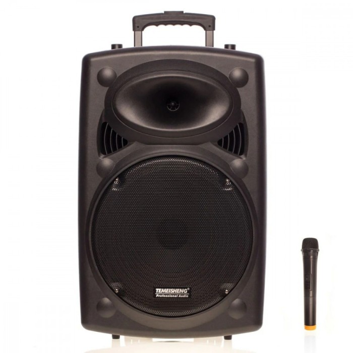 Boxa activa portabila de tip troler Temeisheng LA-12 cu Bluetooth
