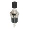 Buton 1 circuit 1,5A-250V OFF-(ON), negru