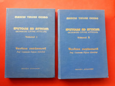 EPISTOLAE AD ATTICUM Scrisori catre Atticus ? Marcus Tullius Cicero 2 volume foto