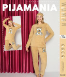 Cumpara ieftin Pijama dama cocolino teddy - LMarimea, Yves