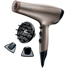 Uscator de par Keratin Protect AC8002, 2200W, 3 trepte temperatura, 2 viteze, Cool Shot, 2 concentratoare, Difuzor volum