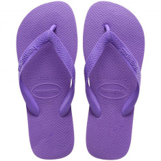 Havaianas șlapi TOP femei, culoarea violet, cu toc plat 4000029.5970