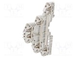 Term. &icirc;mbinare TE Connectivity 0,2-2,5mm2, 6 borne, gri, SNK