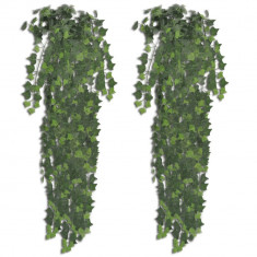 Tufis de iedera artificiala, 2 buc., verde, 90 cm GartenMobel Dekor