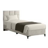 Cumpara ieftin Pat textil Melei, Pako World, Crem, 90x200 cm
